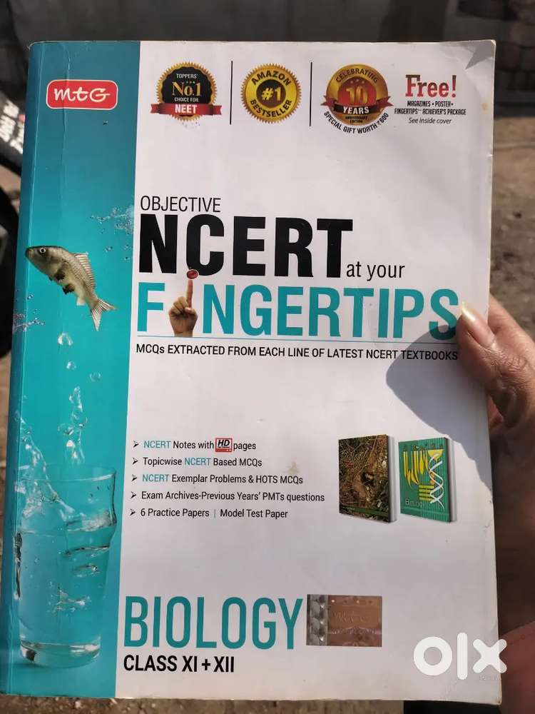 NCERT fingertips mtg biology