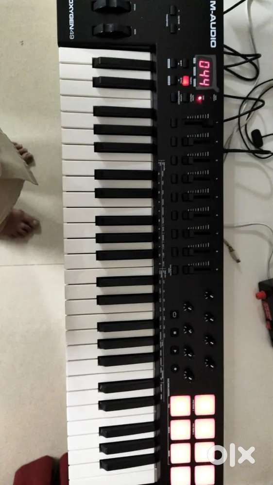 Midi controller keyboard
