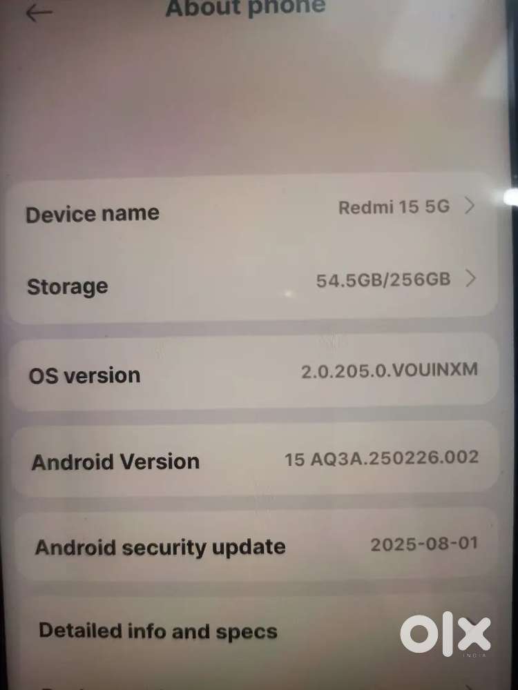 Brand new phone 3-4days use phone
