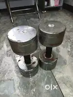 15 Kg Steel Dumbells Set of 2 (15x2)