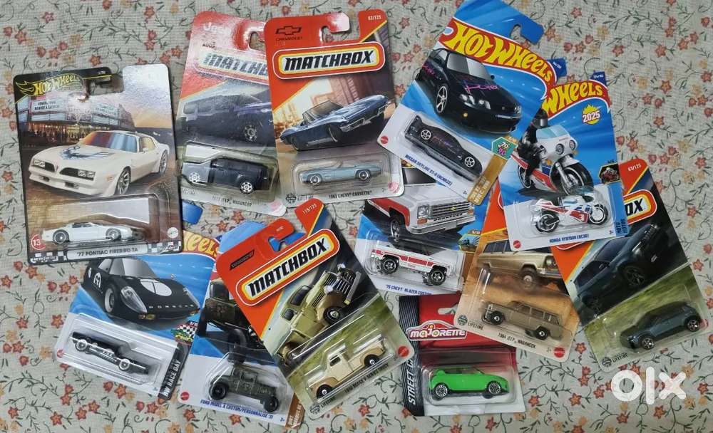 Hotwheels and matchbox