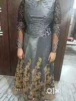 2 gowns floor touch