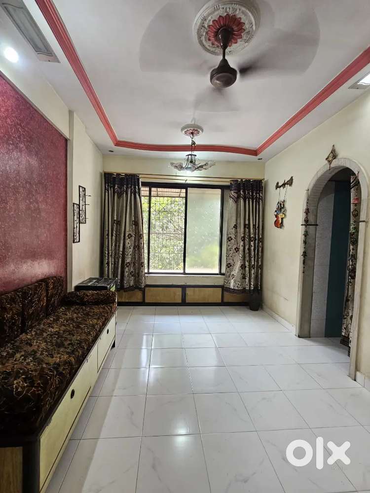 Immediately position Semi Furnished 1 BHK Rent Ganesh Nagar Dombivli W