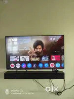 Acer 43inch 4k Tv with Lg Soundbar.