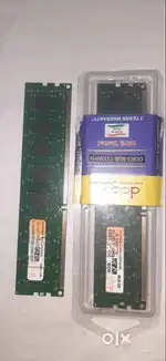 Two 4GB DDR3 Desktop RAM 1333 Mhz For Sale