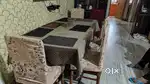 Teak Wood Sagwan Dinning Table with 6 Chairs