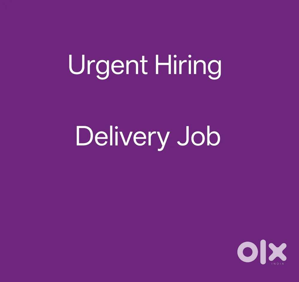Delivery Boy Job