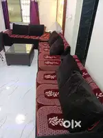 Sofa set with teapoy