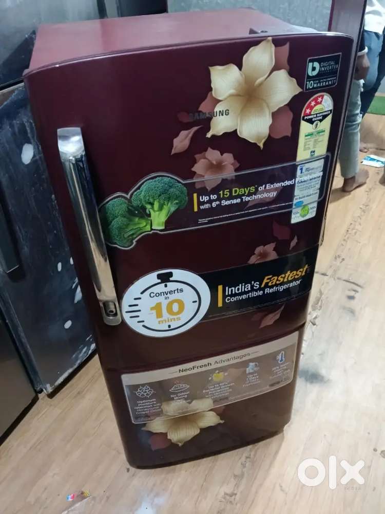 Single door fridge with warranty and good condition sumsung brand
