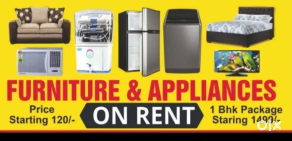 Furniture appliances on RENT
