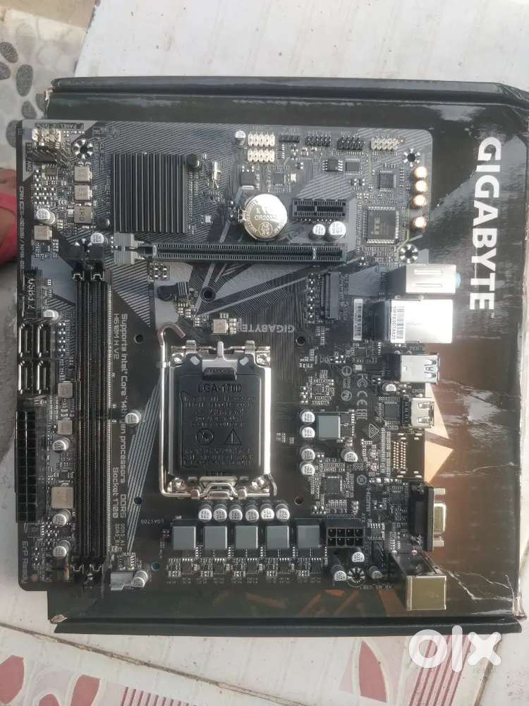 DDR5 Motherboard processor ram cabinet with SMPS PSU