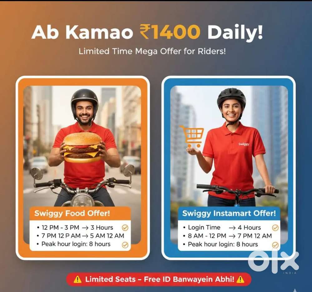 Delivery Boy / Rider job vacancy