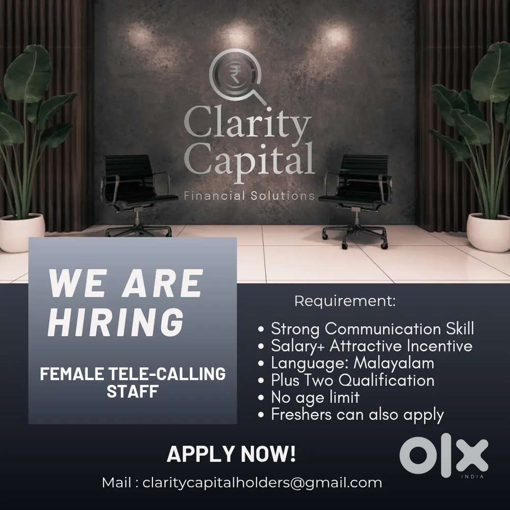 Female Telecalling staff hiring