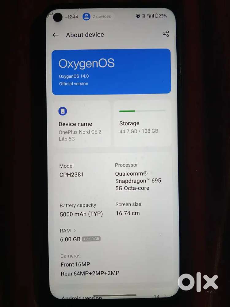 Nord CE2 lite 5G (6+128)