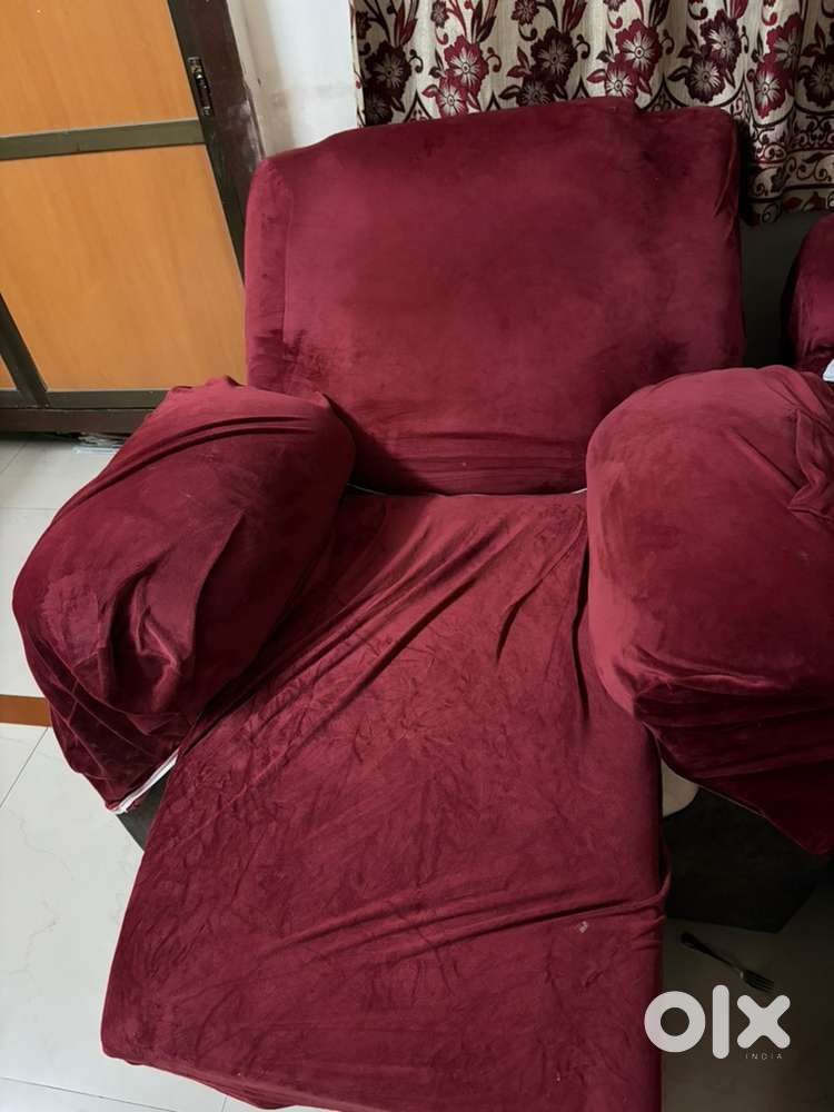 Single seater recliner cum rocking sofa