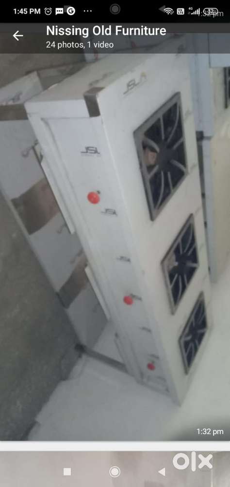 रेस्टोरेंट का नया व पुराना सामान