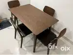 Urban ladder dining table and computer table
