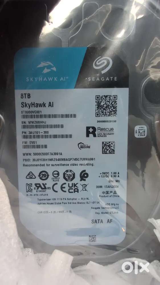 8TB surveillance hard disk
