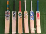 Lightly Used Original Top Grade English Willow Cricket Bats for sale
