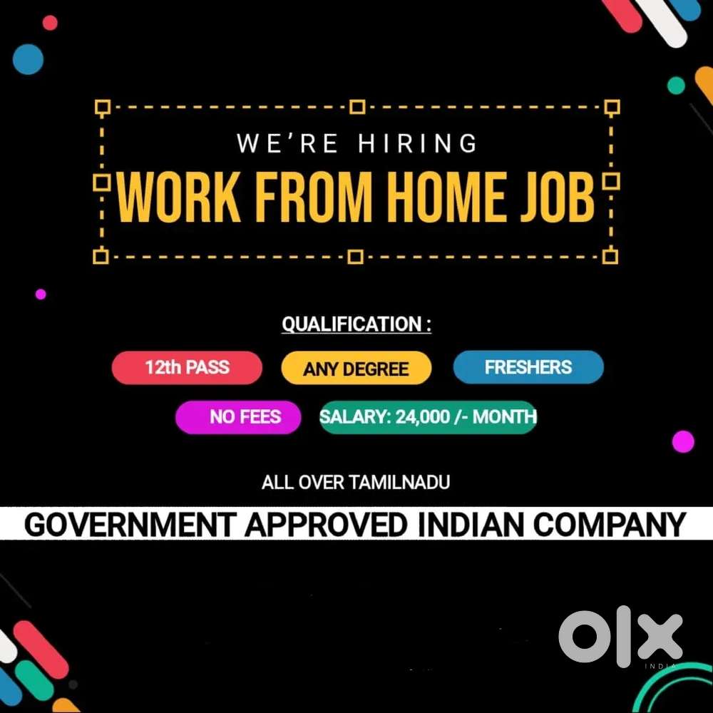 WORK FROM HOME OPPORTUNITY