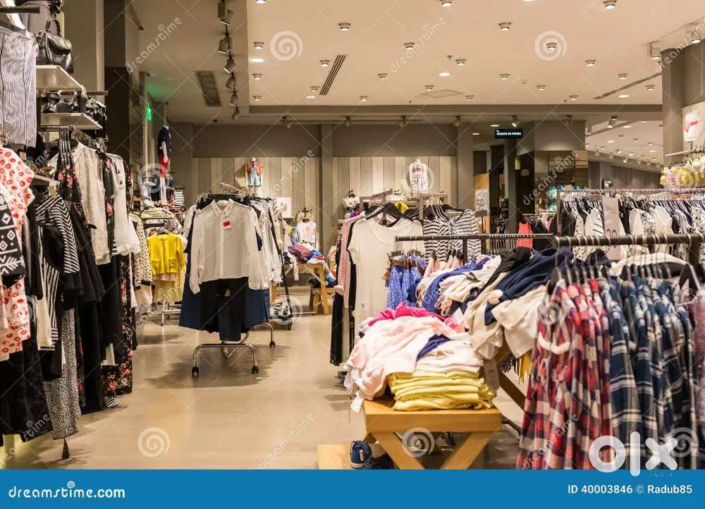 Shopping mall sales job