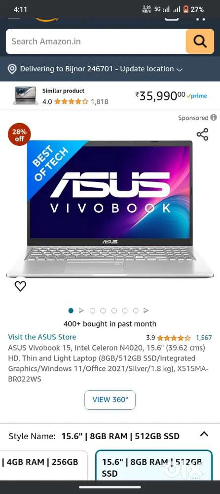 Asus laptop
