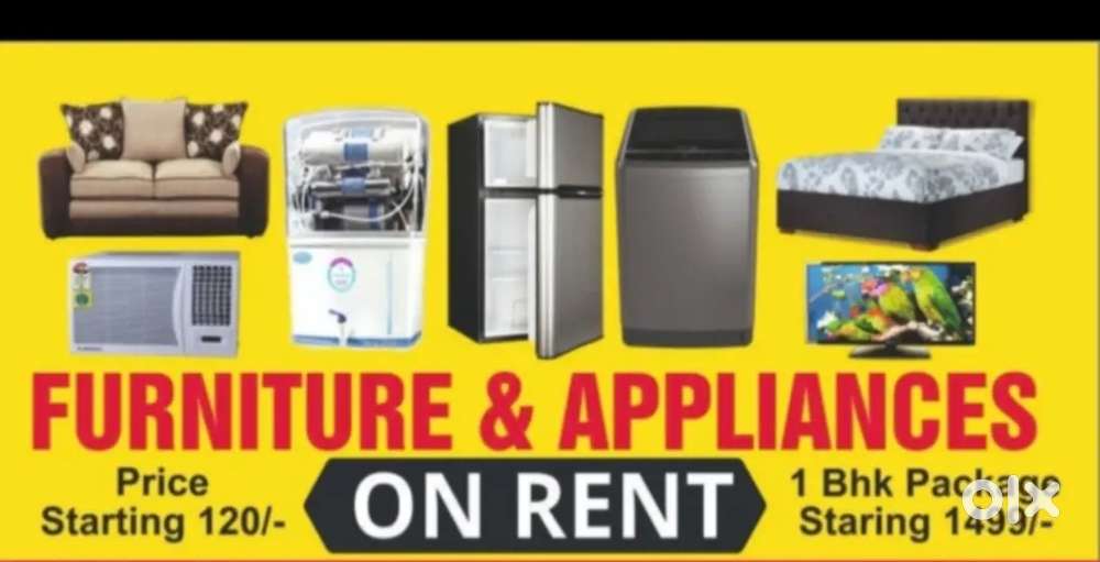 Furniture Appliances on RENT