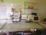 Computer chain stitch + flat Embroidery Machine