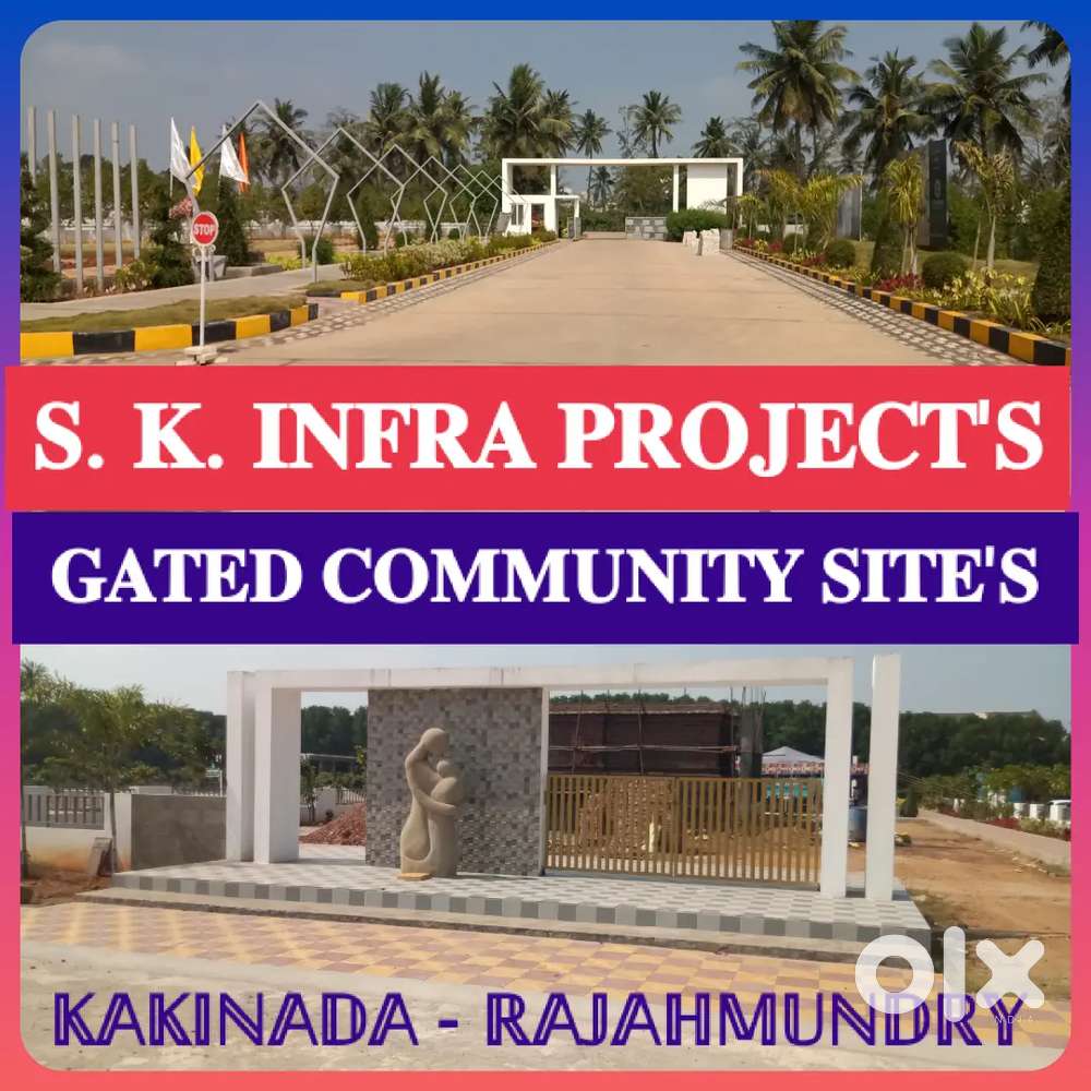 KAKINADA BEST GATED COMMUNITY SITE'S FOR SALE NEAR TURANGI D-MART