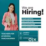 Teacher for ayurveda nursing institute