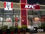 KFC STORE शोरूम में लड़की और लड़को की !!तत्काल आवश्यकता है