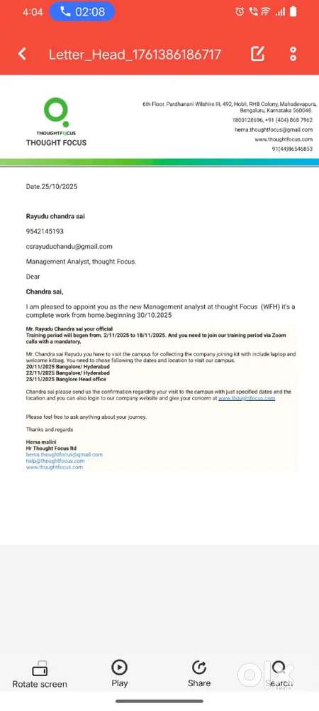 Developer and backed support