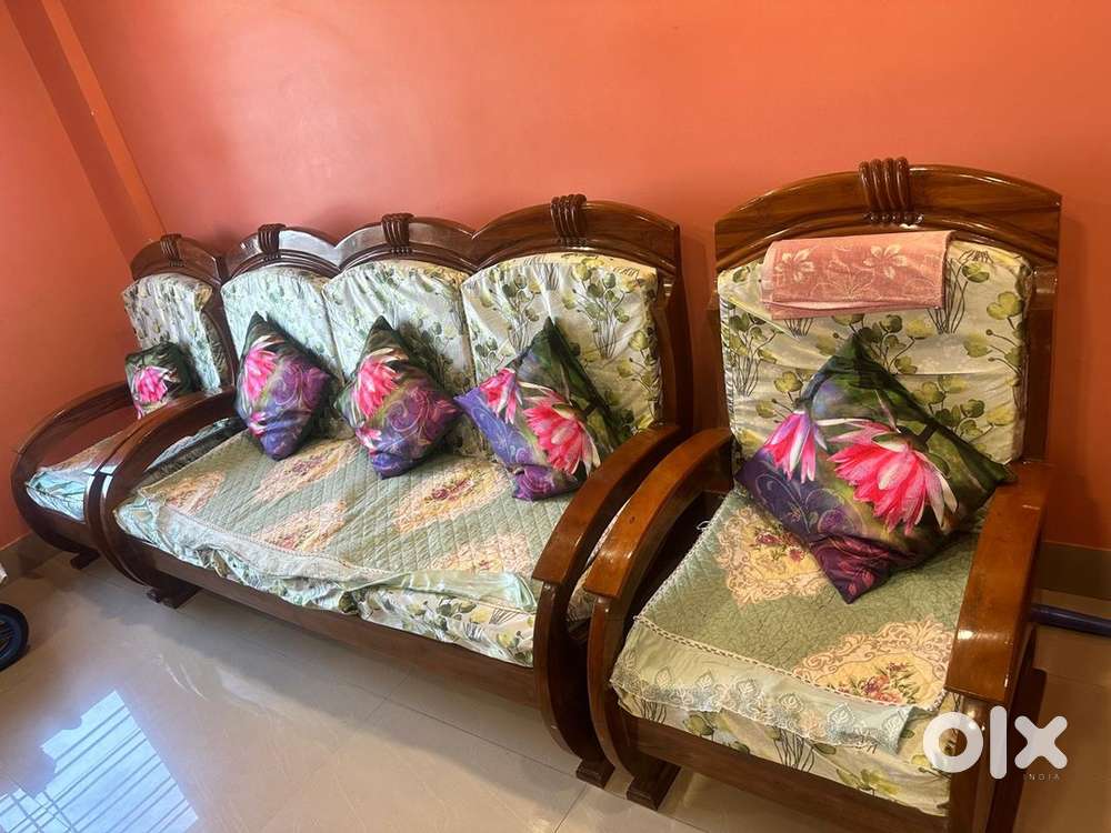 Tik wood sofa set