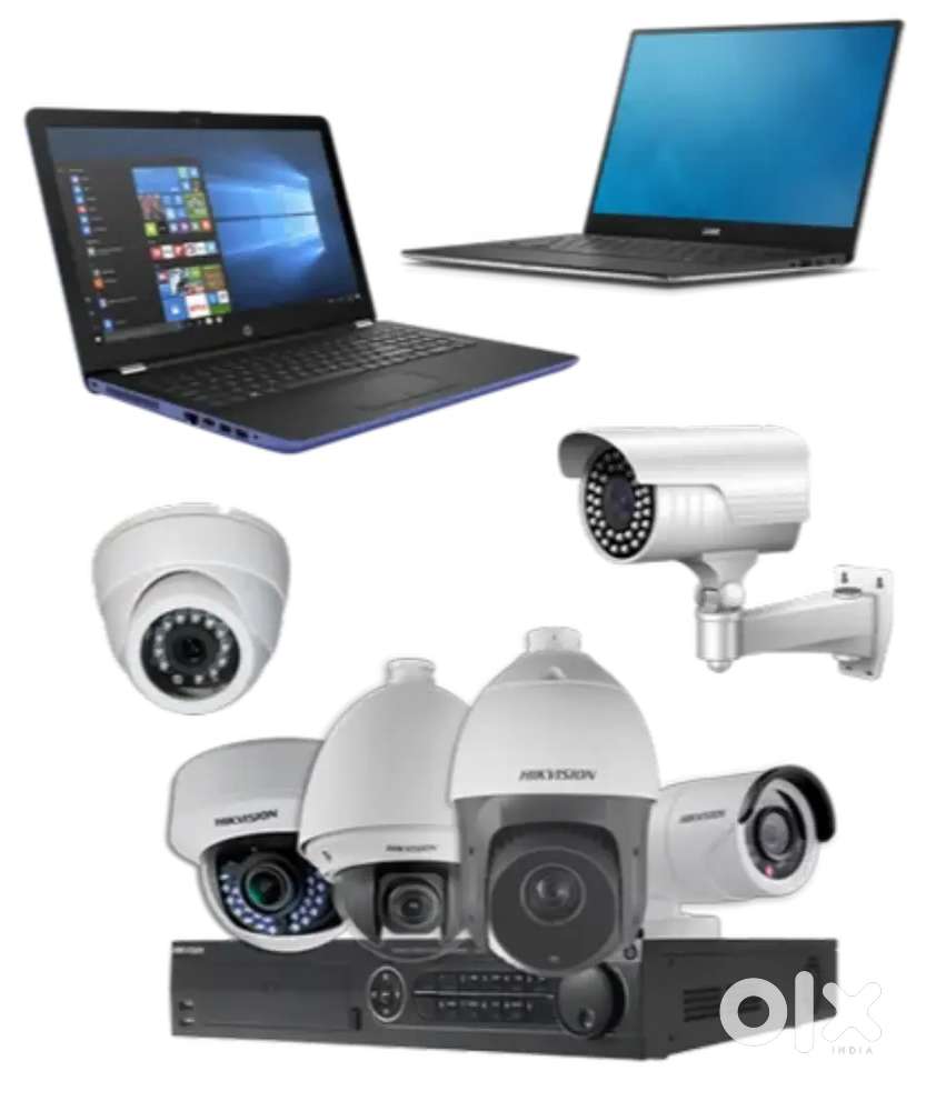 Cctv Camera, Laptop & desktop sale & Services