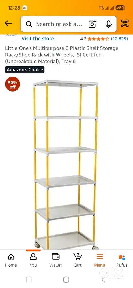 Rack for keep cloths, shoes, daily use items