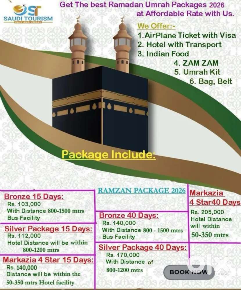 Job for Umrah Hajj Travel