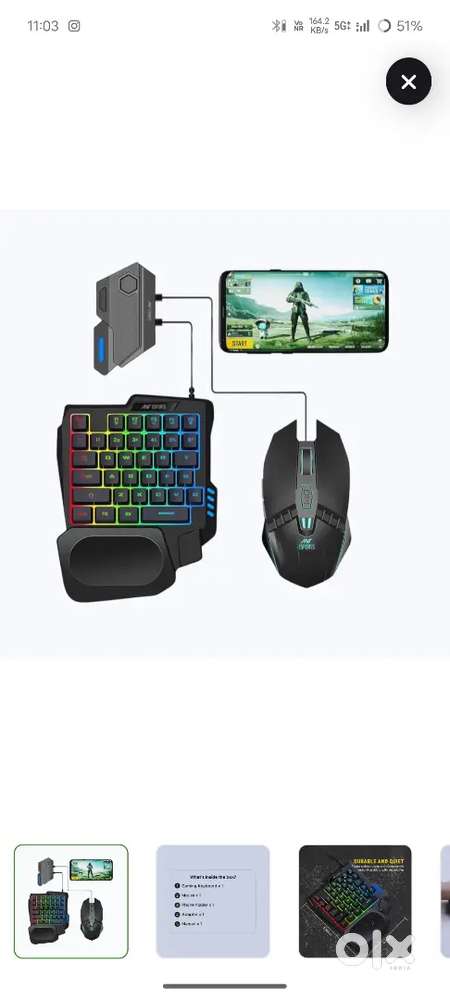 Ant Esports MG401, 4 in 1 Gaming Wired