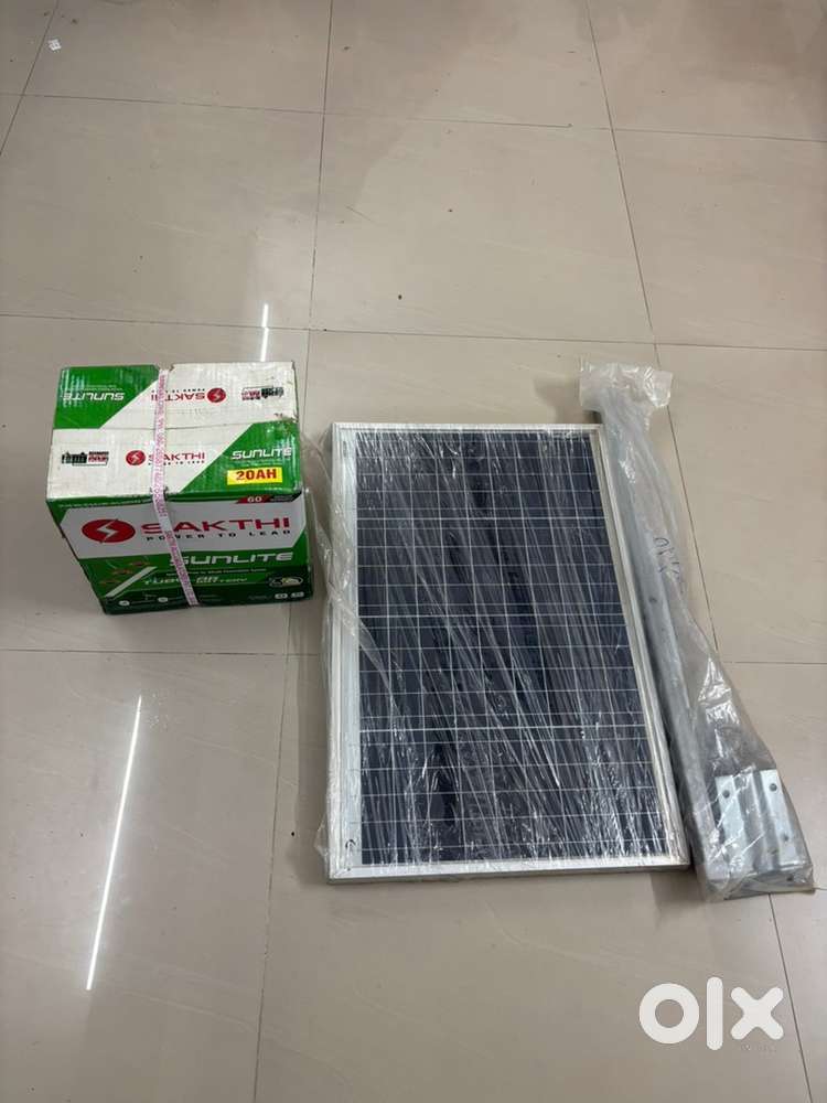 Solar panel for electricity