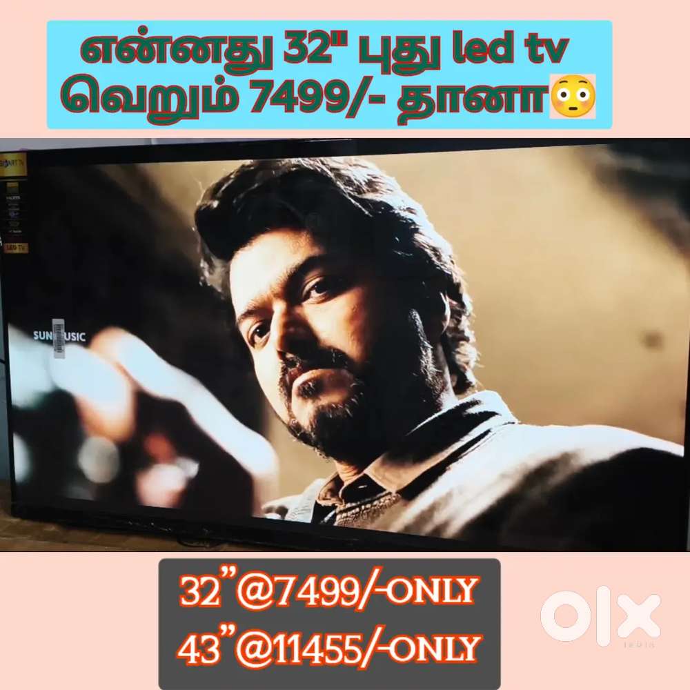 Godown sales* sony new 32 inch smart Android led tv just 7499 only