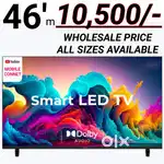 46' SMART ANDROID LED TV JUST 10500/- ONLY NEW BOX PACK SEAL PIECES