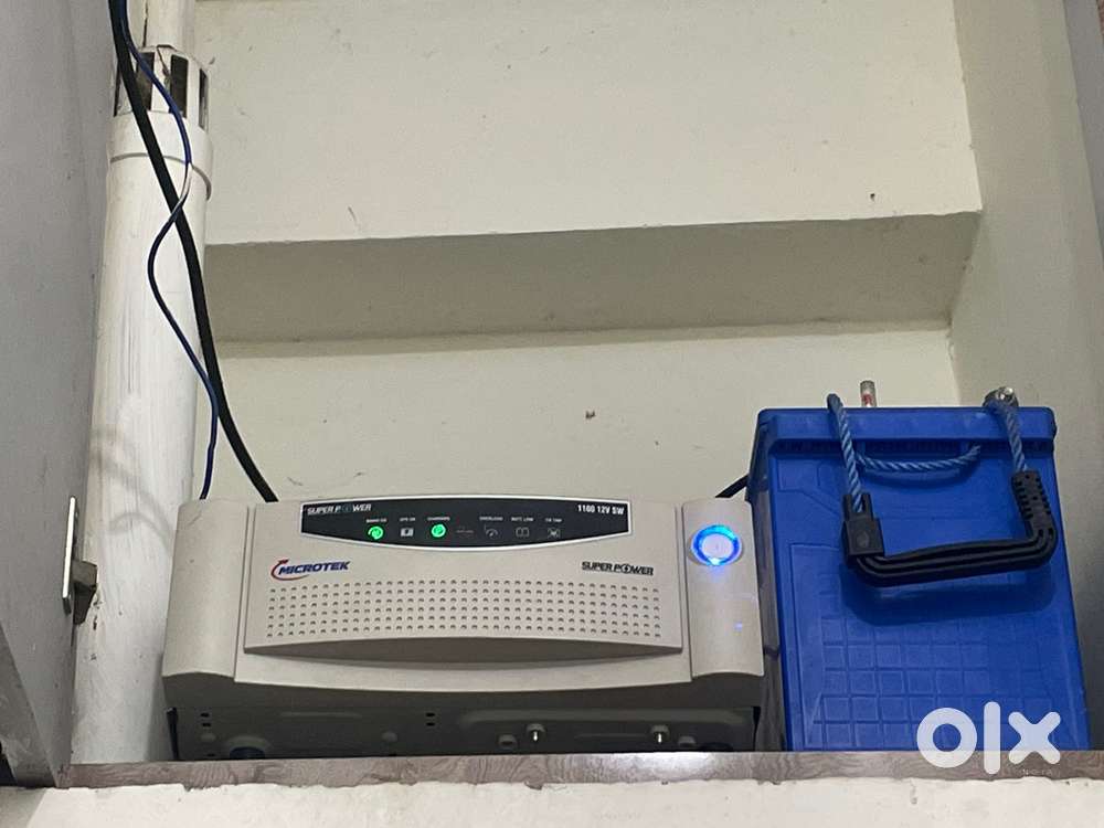 Inverter with battery for immediate sale