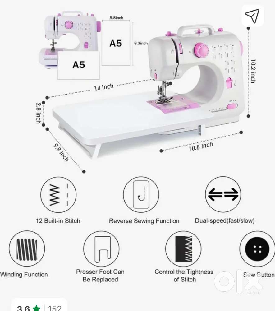 Almost New Silai Machine for Sale