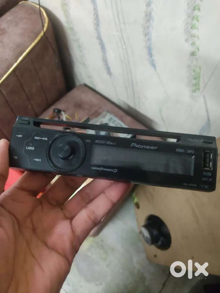 Car deck with tray and remote