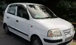 White Santro good condition for very low price