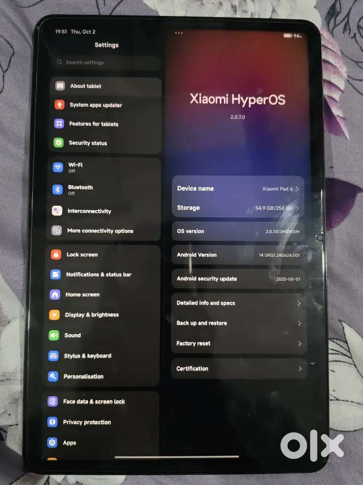Brand New Xiaomi Pad 6 (8gb/256gb)