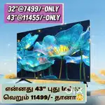 43 inch smart Android led tv 11155 only call now for booking