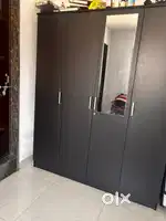 Wooden wardrobe , new wardrobe , 3 door with lock functinality