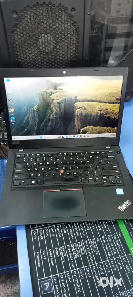 Lenovo ThinkPad L480 core i5-8th Gen, 16Gb RAM,256Gb SSD used business