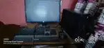 HP Monitor and CPU with key board mouse also EPSON Color printer