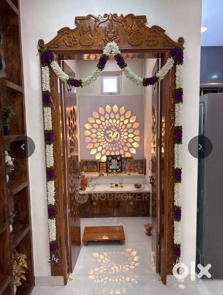 3Bhk flat for Rent with full interiors and furnishing’s